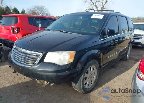 2012 Chrysler Town & Country Touring из США, поврежденный, VIN 2C4RC1BGXCR277909